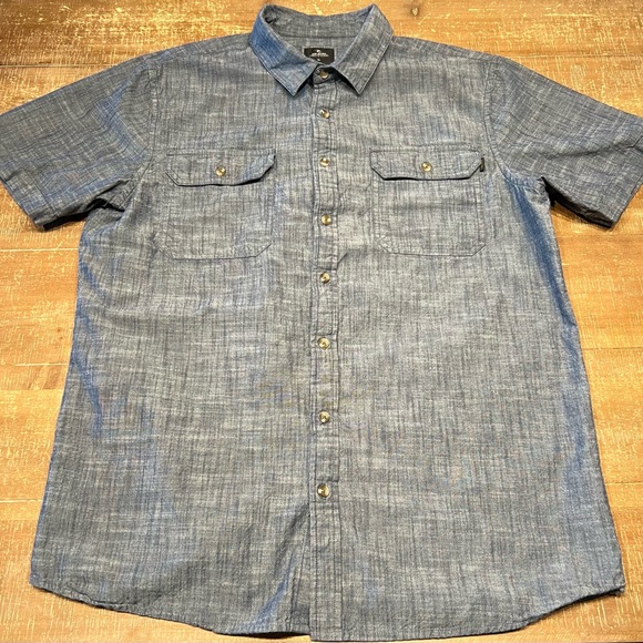 Rip Curl Men’s Short Sleeve Button Down - Picture 2 of 10
